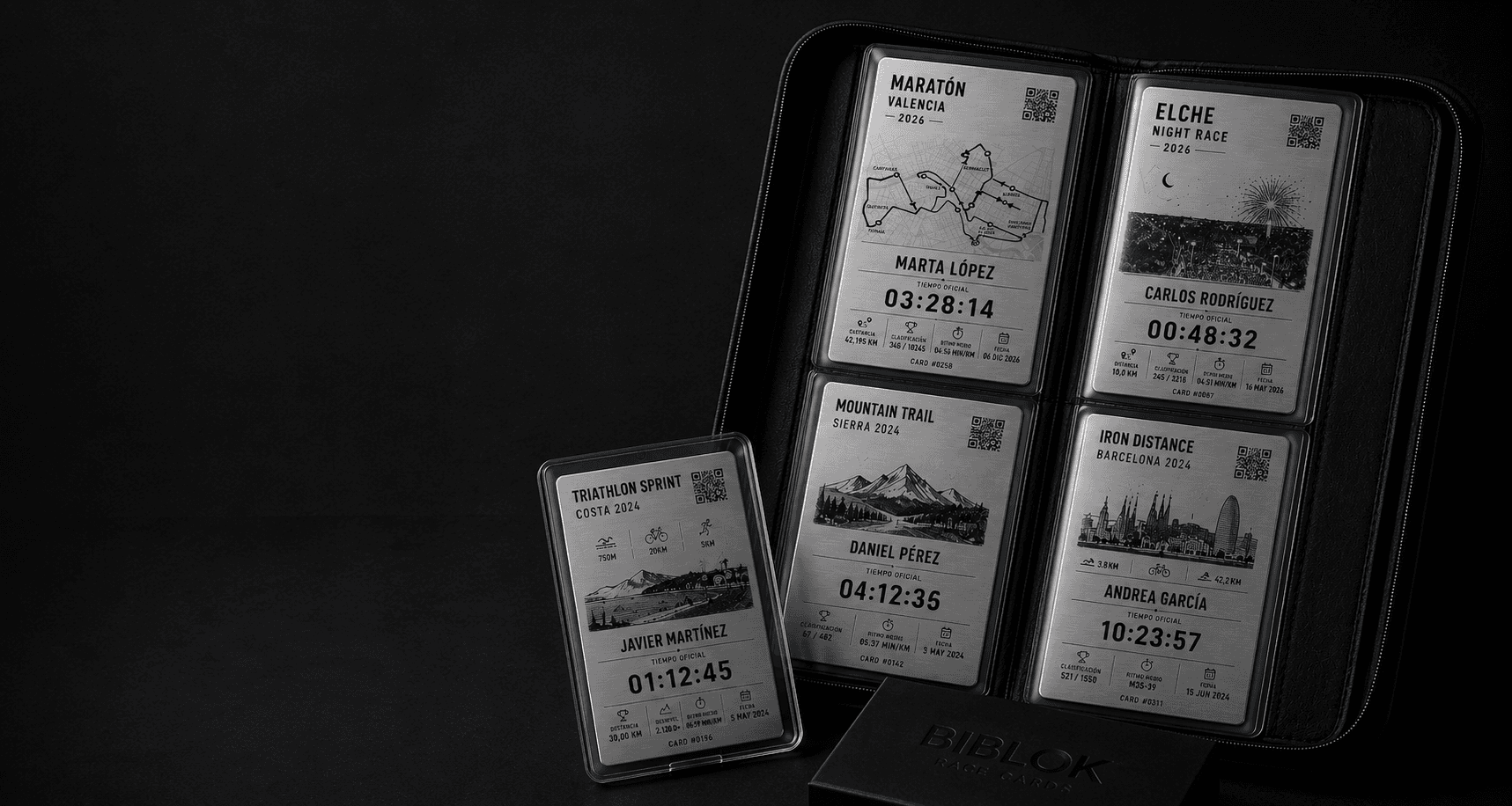 Colección BIBLOK de Race Cards deportivas